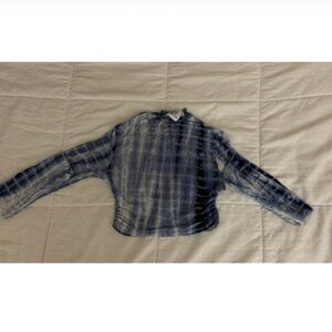 Open Back Dyed Going Out Top